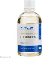 Mängden socker i Flavdrops - White Chocolate - 50ML