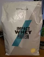 Mängden socker i Impact Whey Protein,Banana Stevia