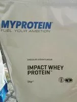 Mängden socker i Impact whey protéine stevia chocolat