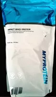 Mängden socker i Impact Whey Protein Raspberry Stevia Flavour