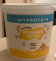 Mängden socker i All-natural Peanut Butter