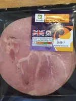 Mängden socker i British honey roast ham