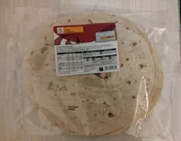 Mängden socker i Large Plain Wraps