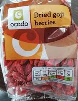 Mängden socker i Dried goji berries