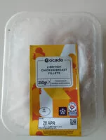 Mängden socker i 2 British Chicken Breast Fillets