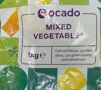 Mängden socker i Frozen Mixed Vegetables