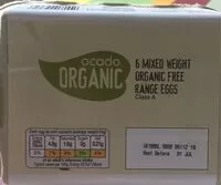 Mängden socker i Organic free range eggs