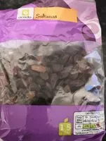 Mängden socker i Sultanas