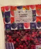 Mängden socker i Summer fruits