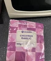 Mängden socker i Chopped garlic