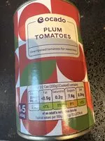 Mängden socker i plum tomatoes