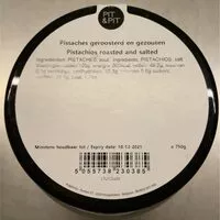 Mängden socker i Pistaches