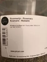 Mängden socker i Rosmarin