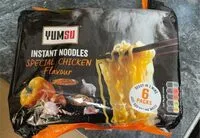 Mängden socker i Instant noodles