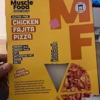 Mängden socker i Gluten free chicken fajita pizza