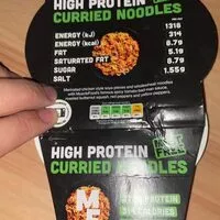 Mängden socker i High Protein Meat Free Curried Noodles