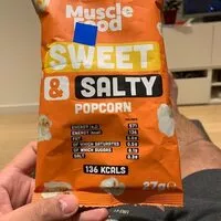 Mängden socker i Sweet and  salty popcorn