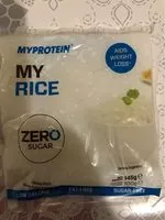 Mängden socker i My Rice, White Rice Made From Konjac Flour