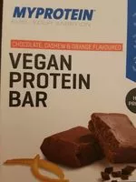 Mängden socker i Vegan protein bar