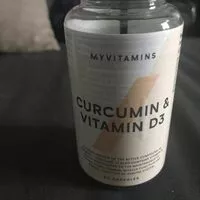 Mängden socker i Curcuma & vitamine  D3