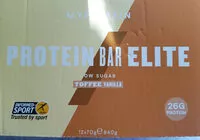 Mängden socker i Protein bar elite