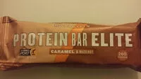 Mängden socker i Myprotein Pro Bar Elite, Caramel Hazelnut(sample )