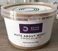 Mängden socker i Nuts About Whey, Chocolate