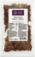 Mängden socker i Bulk Powders Uk Topside Grass Fed,High Protein Beef Jerky,100 G - Original