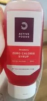 Mängden socker i Zéro calorie syrup Strawberry