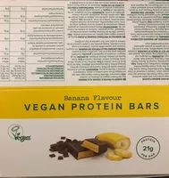 Mängden socker i Vegan protein bar banana flavour