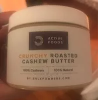 Mängden socker i Crunchy roasted cashew butter