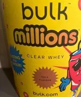Mängden socker i Clear whey cola