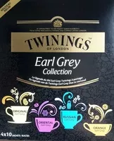 Mängden socker i Earl Grey Collection