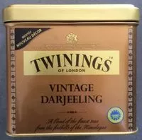 Mängden socker i Vintage Darjeeling Blik