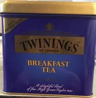 Mängden socker i Breakfast tea