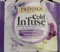 Mängden socker i Cold infuse Saveur myrtille, pomme, cassis