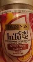 Mängden socker i Cold infuse pêche passion
