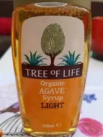 Mängden socker i Organic Agave syrup light
