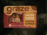 Mängden socker i Salted fudge & peanut cookie