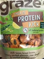 Mängden socker i Graze Smokin' Protein Kick Snacking Nuts