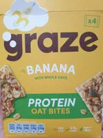 Mängden socker i Graze Banana Oat Boosts