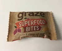 Mängden socker i Orange Superfood Bite with Cacao Nibs and Whole Oats