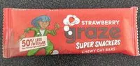 Mängden socker i Strawberry Super Snackers Chewy Oat Bars
