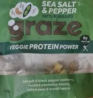 Mängden socker i Sea Salt & Pepper Veggie & Nut Power