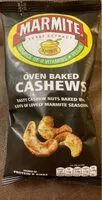 Mängden socker i Marmite Oven Baked Cashews