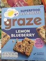 Mängden socker i Graze lemon and blueberry