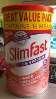 Mängden socker i Slimfast