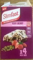 Mängden socker i Slim fast very berry