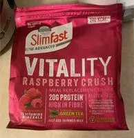 Mängden socker i Vitality raspberry crush meal replacement