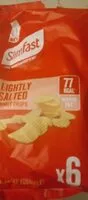 Mängden socker i Slimfast lightly salted crinkle crisps